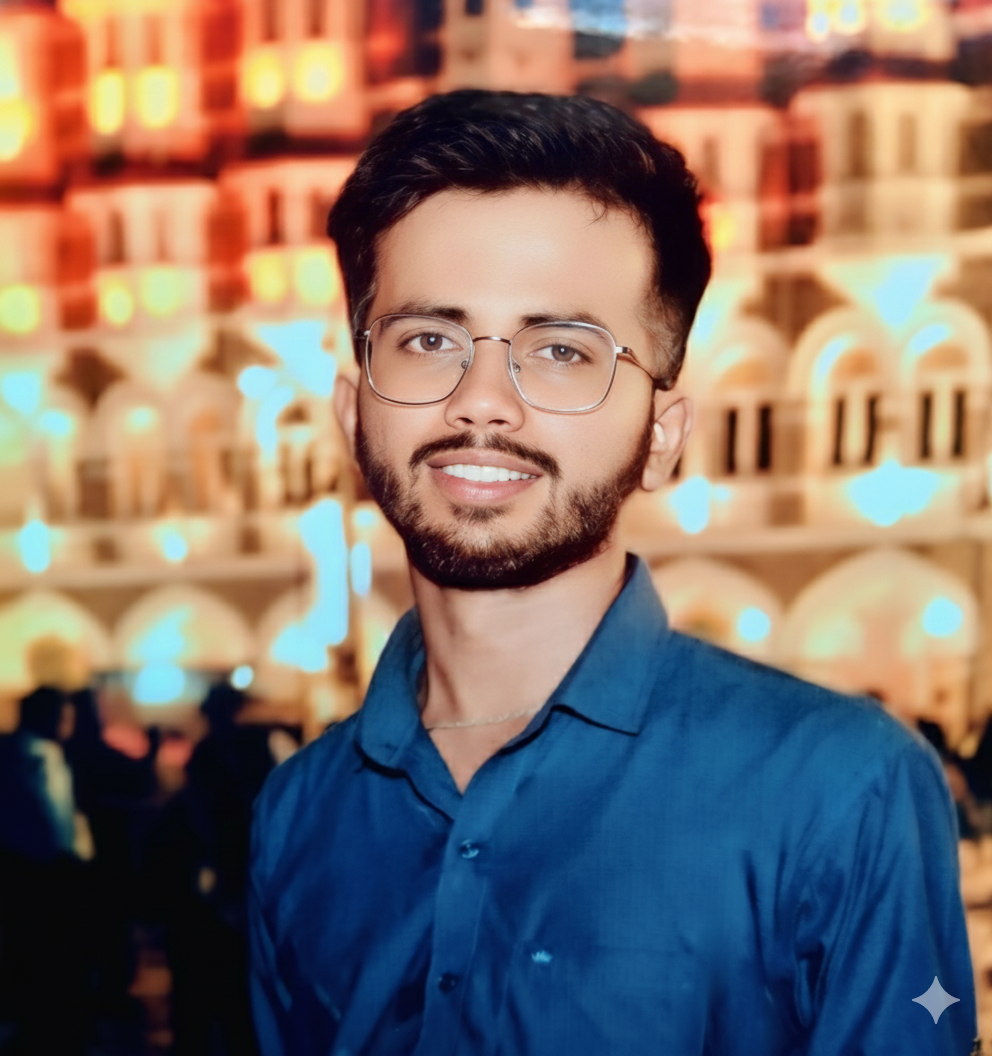 Rahul Gupta - Full Stack Developer Portrait